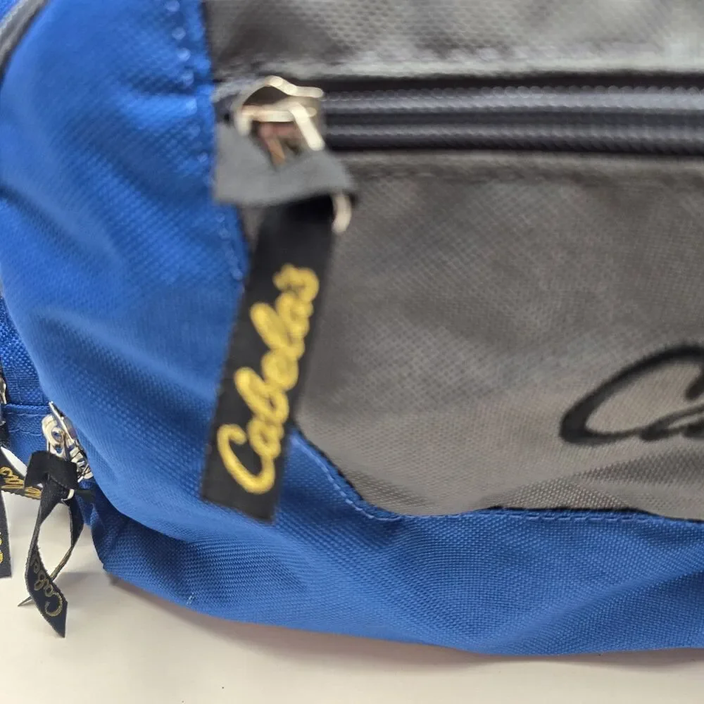 Cabela's Catch All Gear Small Bag Hunting Fishing Range Duffel Luggage Blue